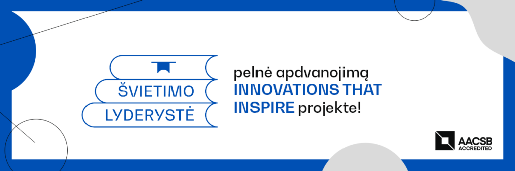 ISM Švietimo Lyderystė pelnė apdovanojimą