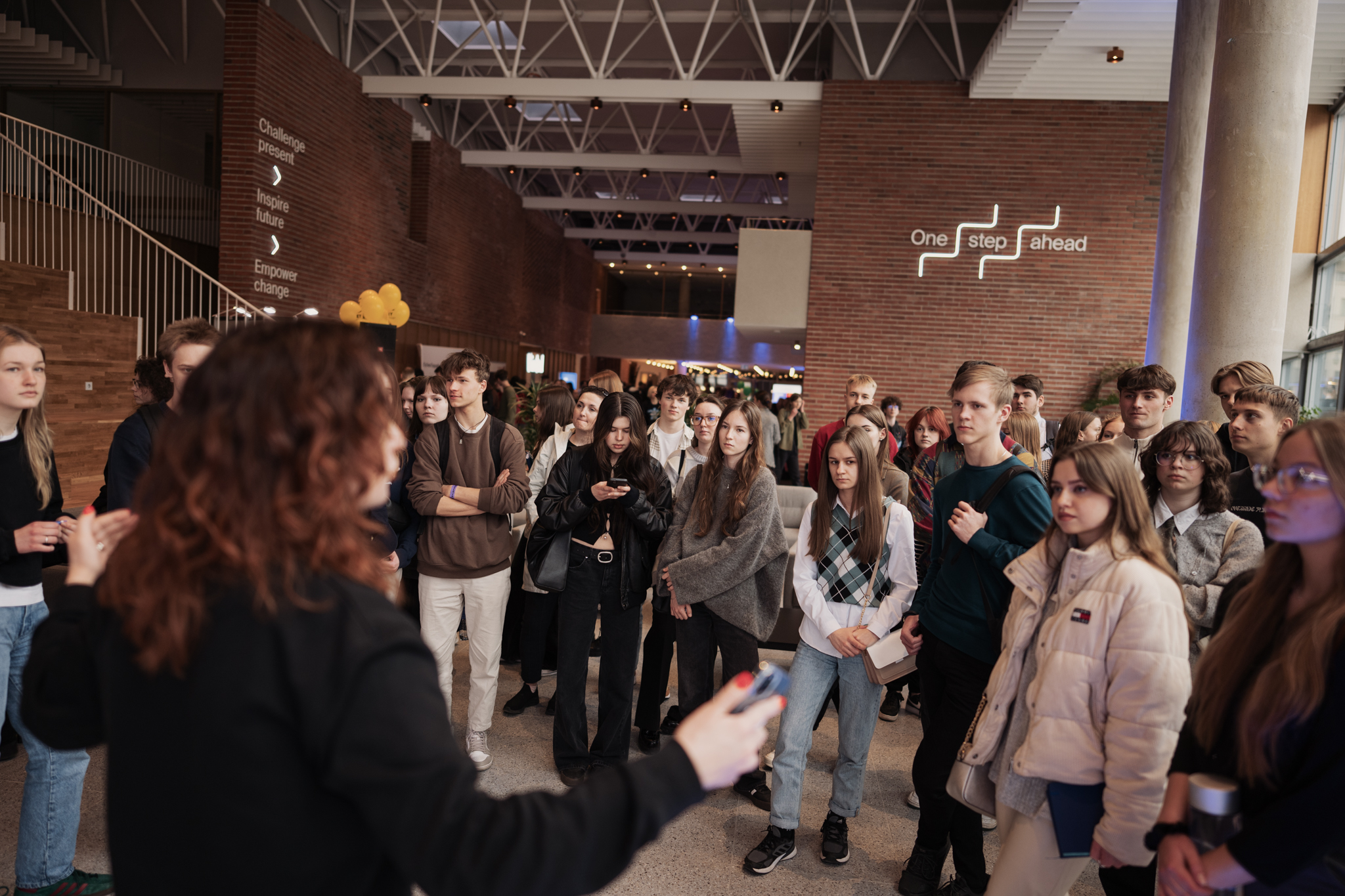 Students attending the “ISM Insider 2024” conference