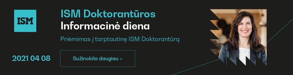 ISM doktorantūros informacinė diena