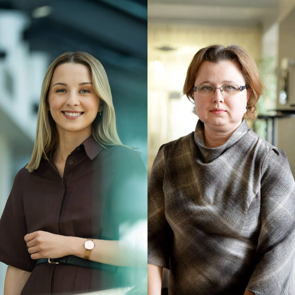 Asta Nakutė ir Irina Liubertė