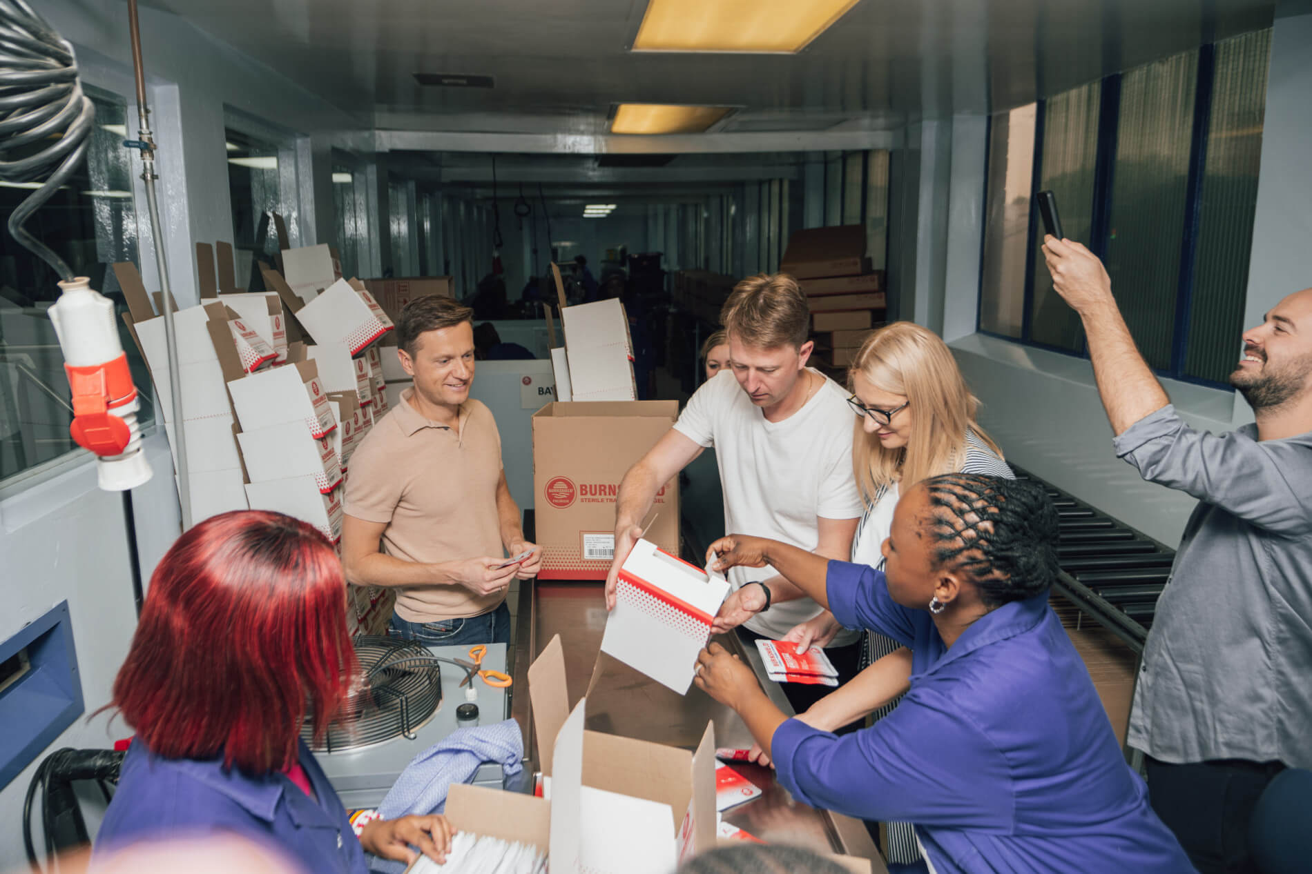 Burnshield organizacija, konsultacinis projektas PAR