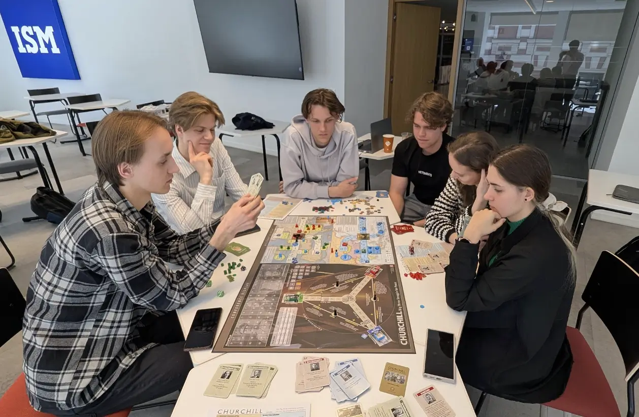 Churchill Classroom ISM University Wargaming Lab