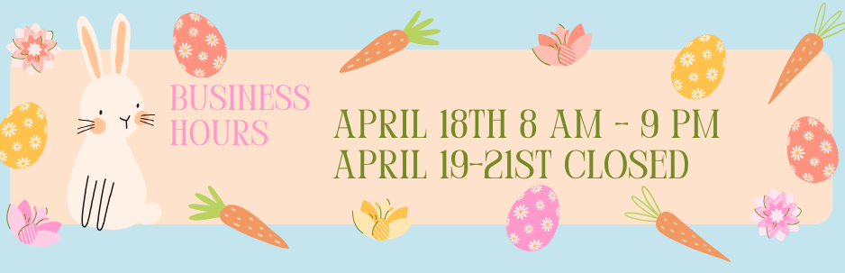 Business hours at ISM library on Easter 2025