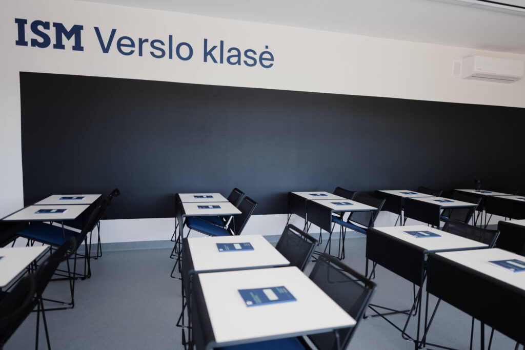 ISM Verslo klasė Riešės gimnazijoje