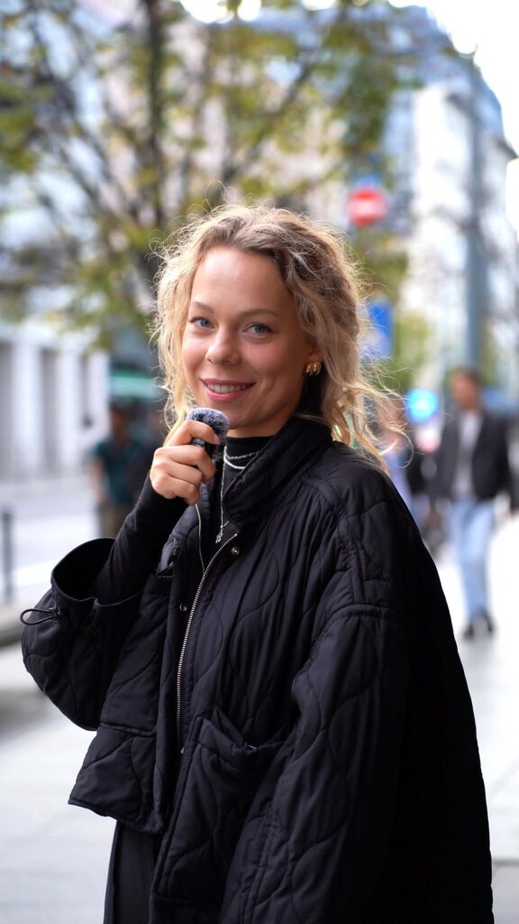 ISM magistrantūros studentė Miglė lankosi Fabula biure