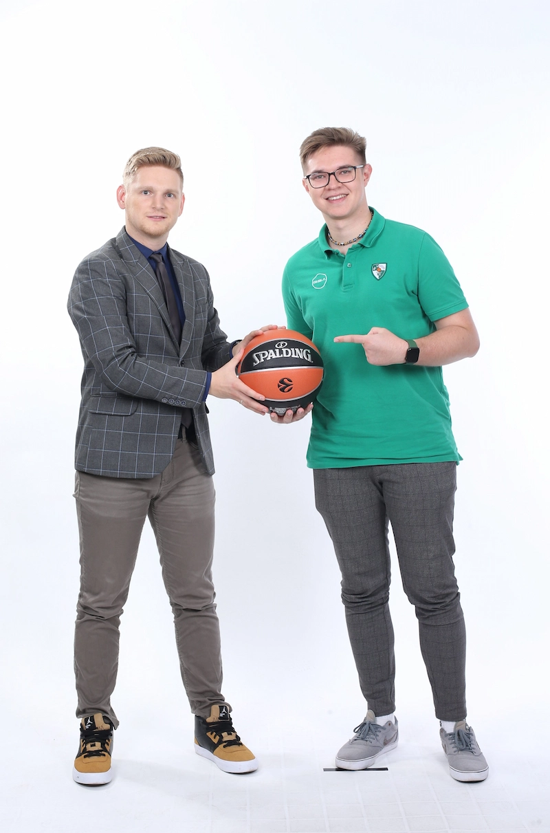 Mykolas Stumbras ir Erikas Kirvelaitis