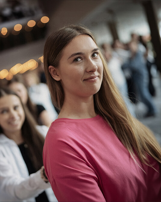 ISM bakalauro studentė Viltė Gruzdytė