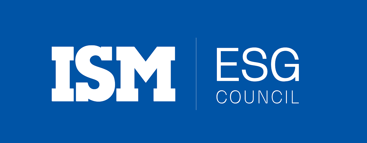 ISM ESG council