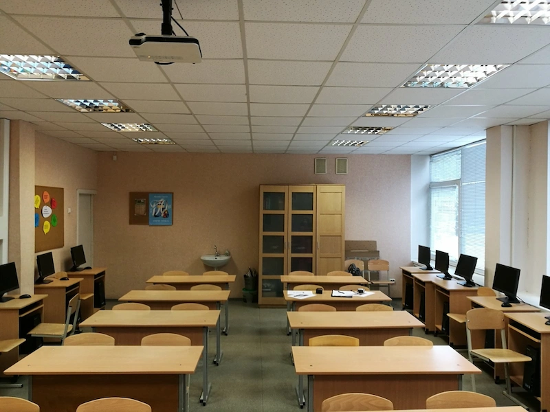 Klasė prieš renovaciją